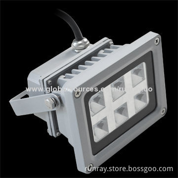 10W LED Floodlight, Epistar Chip, IP65, Power Factor >0.95, 85-265V AC or 12-24V DC, CE, ISO 9001New